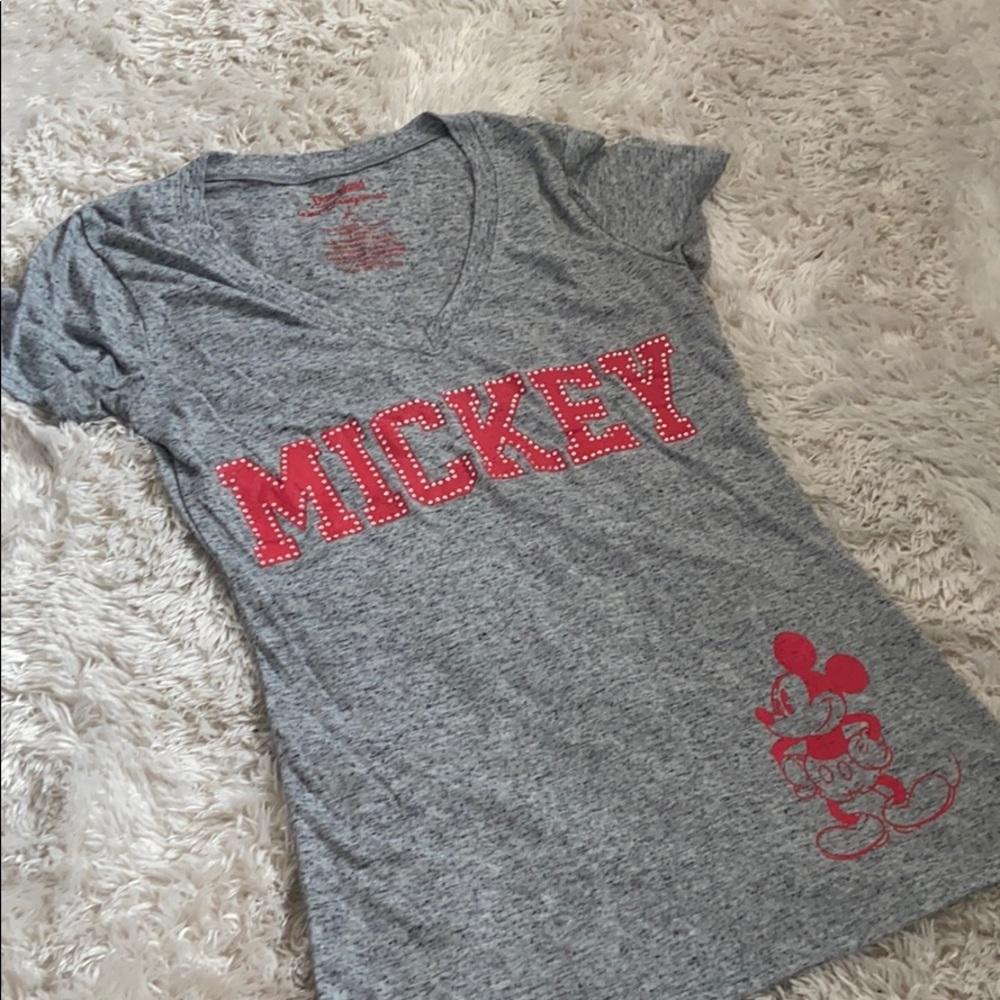 Women’s Mickey v neck t shirt